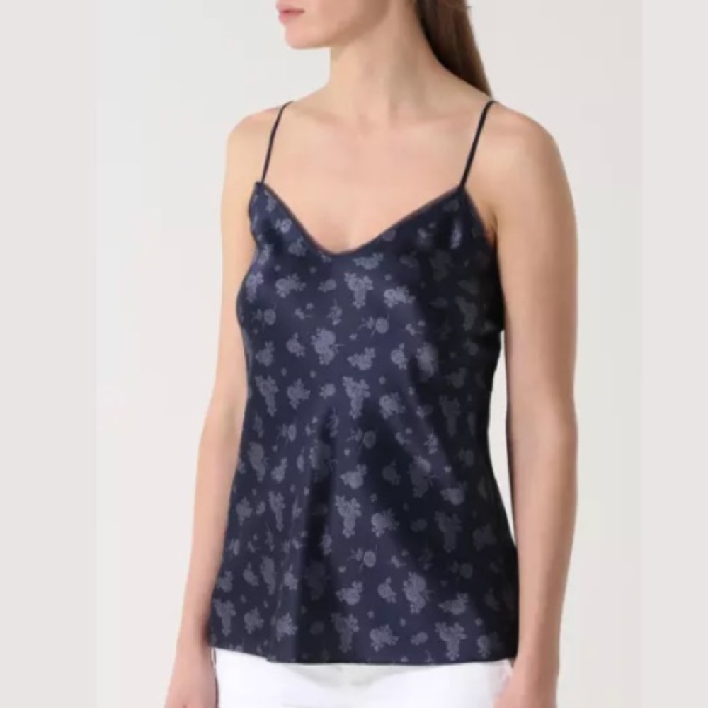 NWT Vince Calico Floral Silk Camisole